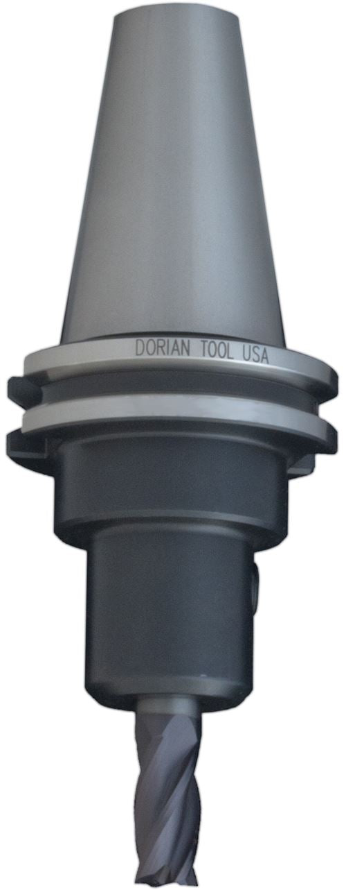 Dorian 733101-45023: 1/2 in. CAT40 End Mill Holder, with 2.5 in. Projection