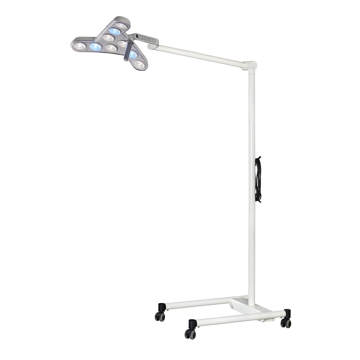 Waldmann D15976000, TRIANGO ENDO 100-1 F LED Medical Procedure Light, 100,000 lux, Mobile Floor Stand, Dimming, Endo Mode