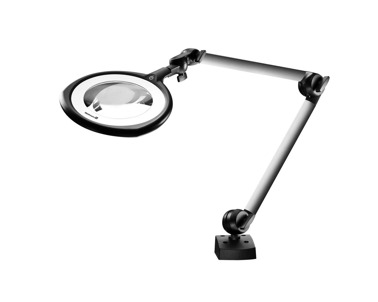 Waldmann 113714000-00805257, TEVISIO LED Magnifier Light, 6 in. Dia. Lens, 39