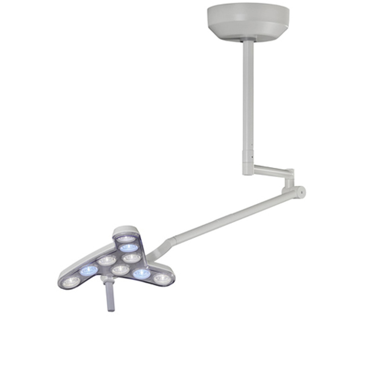 Waldmann D16076000, TRIANGO ENDO LED 100-1 C LED Procedure Light, Medical Grade, Ceiling Mounted, with Dimming, with Endo Mode
