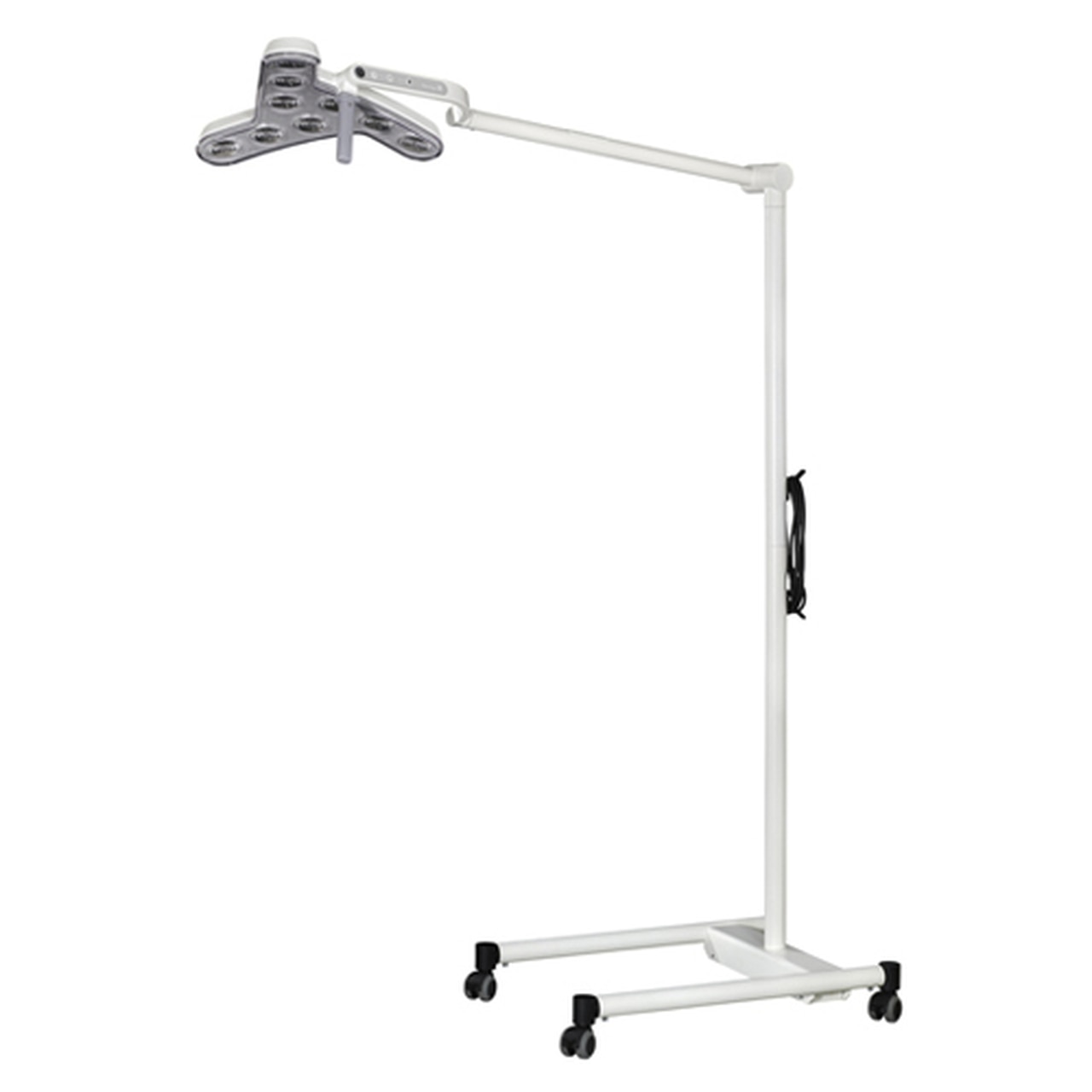 Waldmann D15918000, TRIANGO FOKUS LED 100-3 F LED Procedure Light, Medical Grade, Mobile Floor Stand, with Dimming, with Color Changing, with Adj Light Field