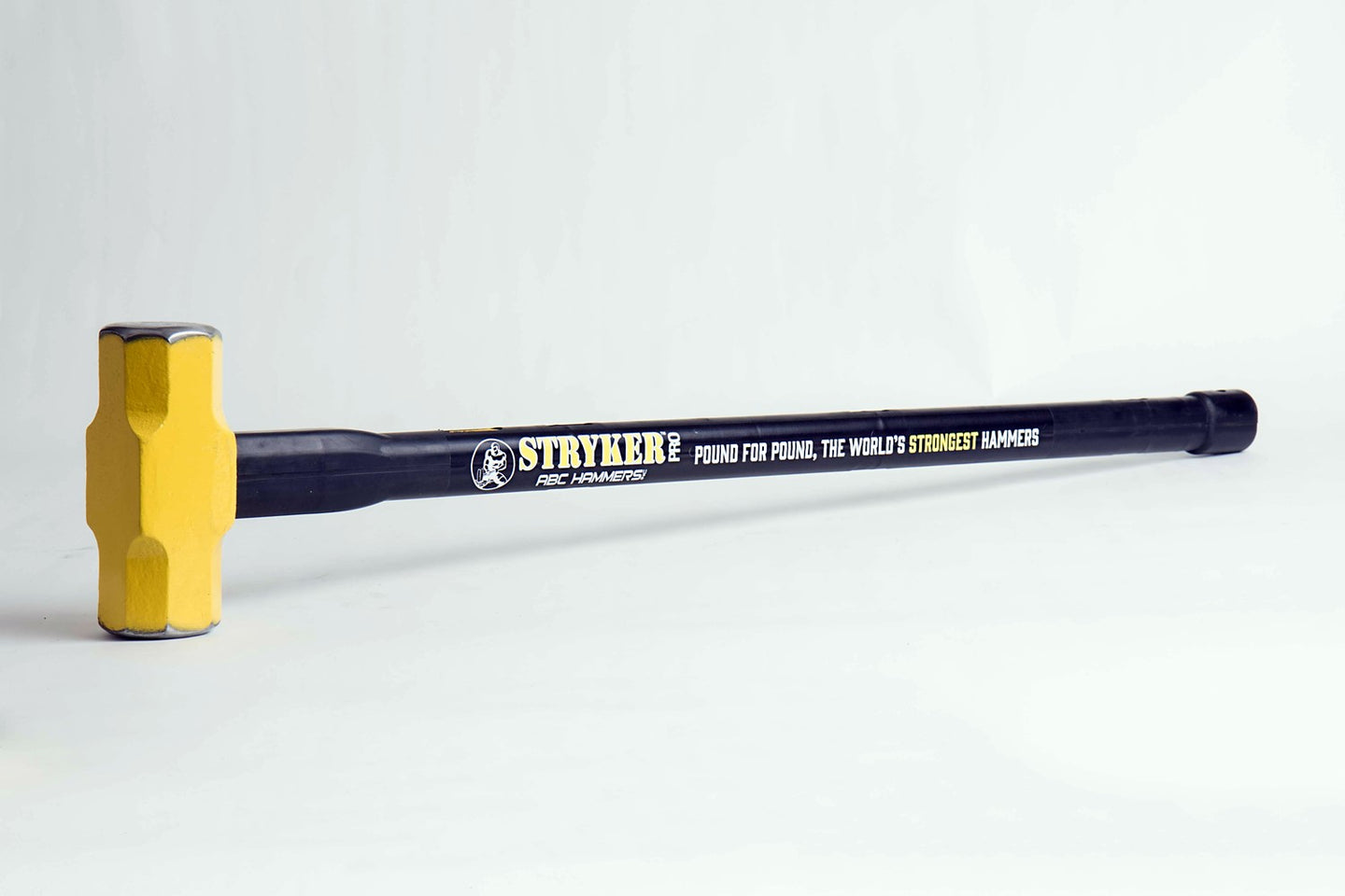 ABC PRO836S; 8 lb  Steel Sledge Hammer, 36 in. Unbreakable Handle, PRO Series