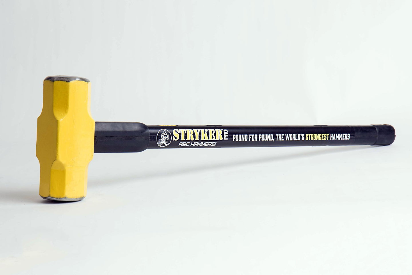ABC PRO1230S; 12 lb  Steel Sledge Hammer, 30 in. Unbreakable Handle, PRO Series