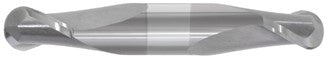 240-021075: 15/64 Dia, 1/2 LOC, 2-1/2 OAL, 2-Flt,  Carbide Ball End Mill- Double End, 30 Deg. Helix, TiCN, USA