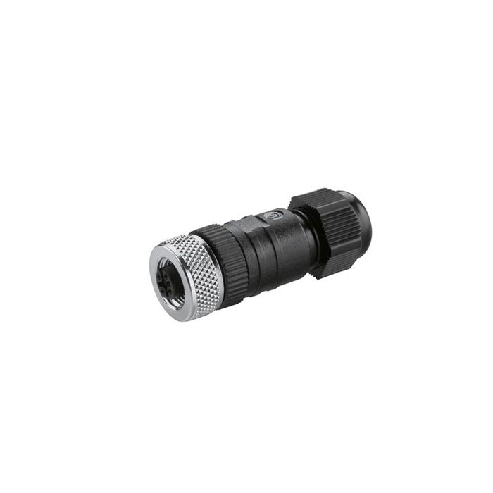 Waldmann 336615019-00522018, Connector, M12 Connector, A-coded, 5 pin, Straight, For 24V DC, <48W (LUMATRIS)